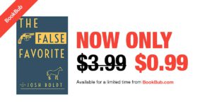 BookBub Featured Deal graphic for The False Favorite.